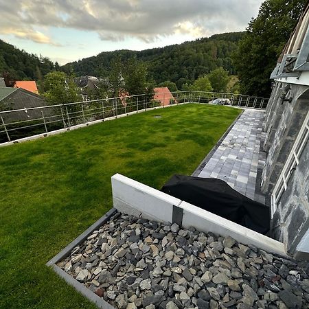 Ferienwohnung Blick Thyratal Obergeschoss Stolberg i. Harz Esterno foto