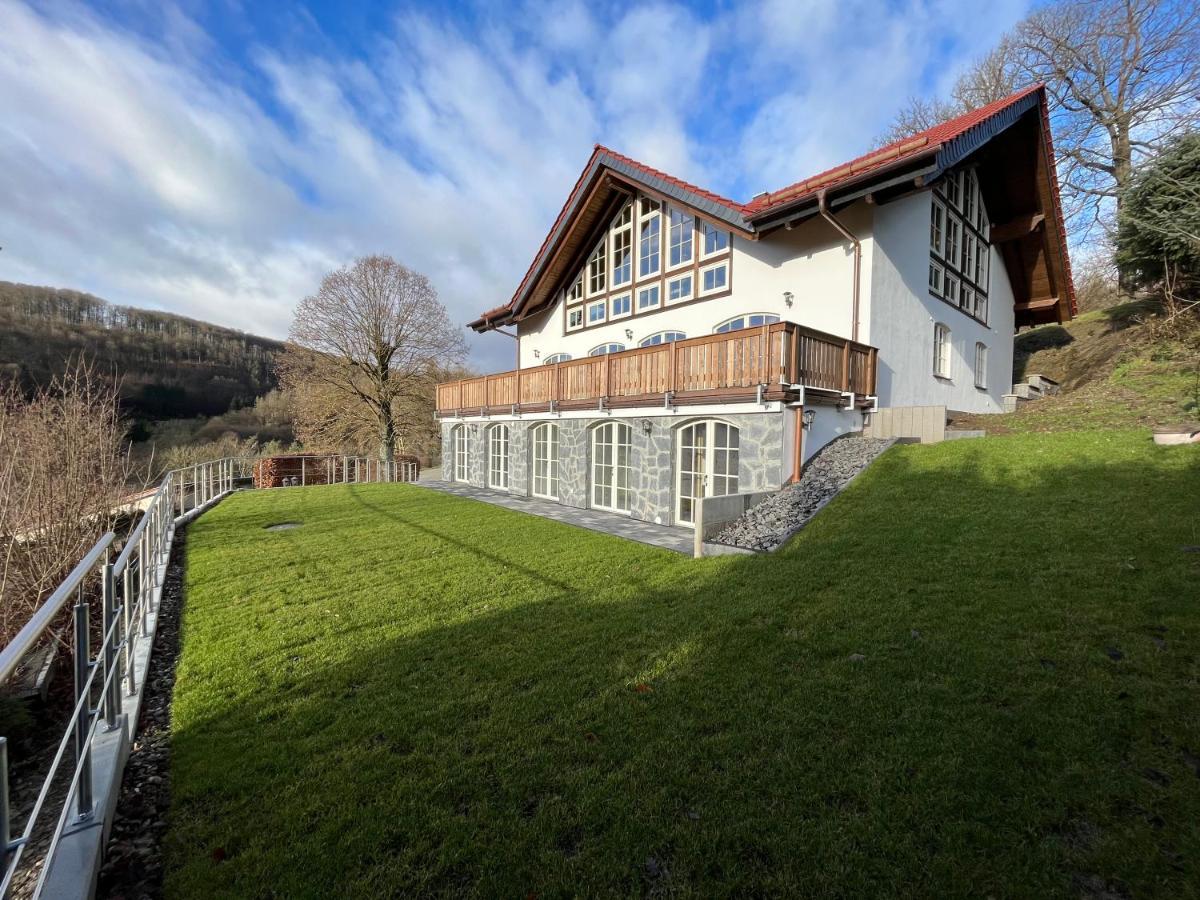 Ferienwohnung Blick Thyratal Obergeschoss Stolberg i. Harz Esterno foto