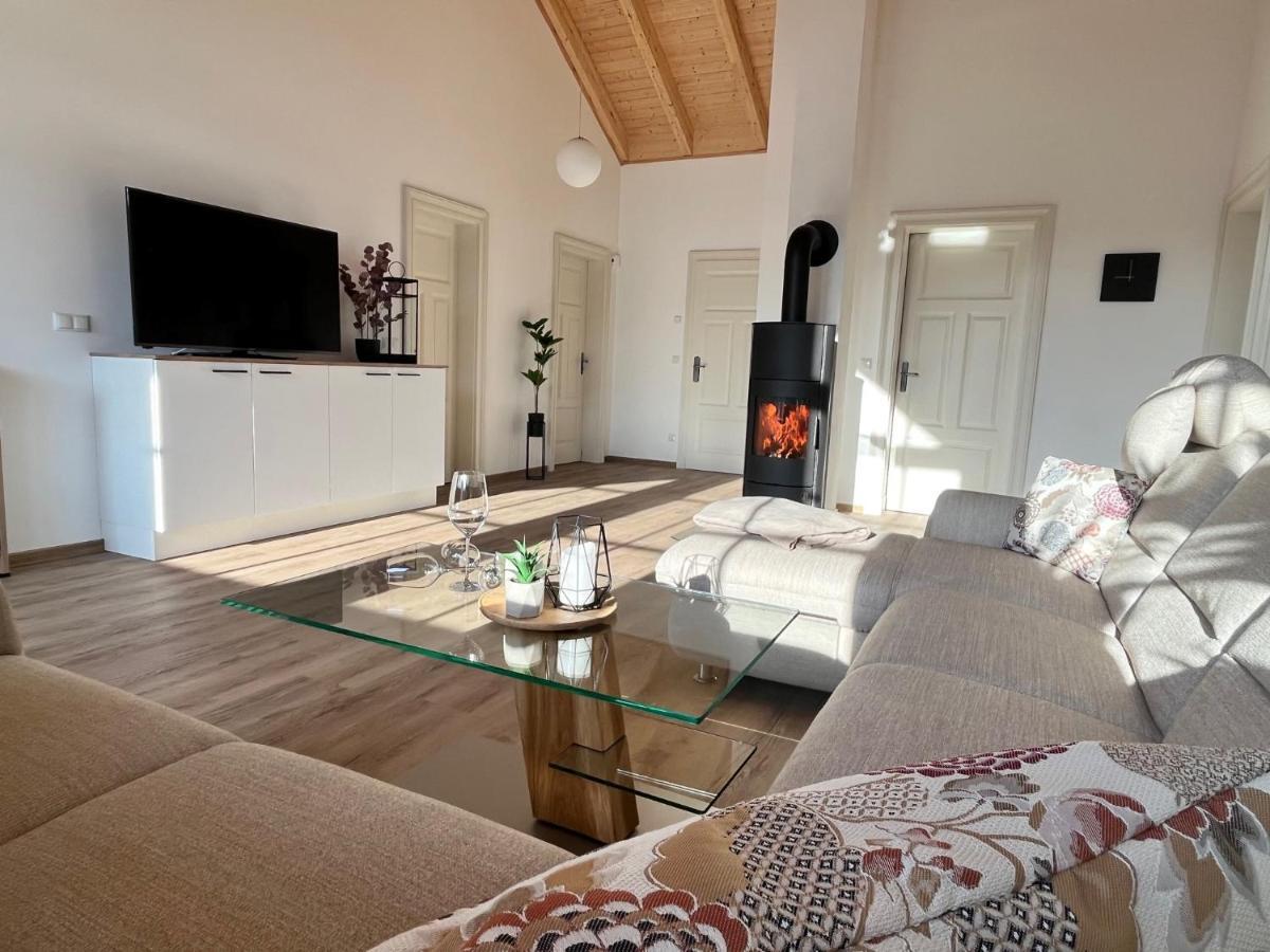 Ferienwohnung Blick Thyratal Obergeschoss Stolberg i. Harz Esterno foto