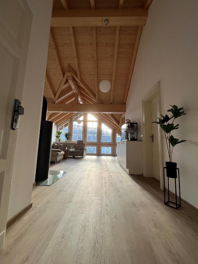 Ferienwohnung Blick Thyratal Obergeschoss Stolberg i. Harz Esterno foto