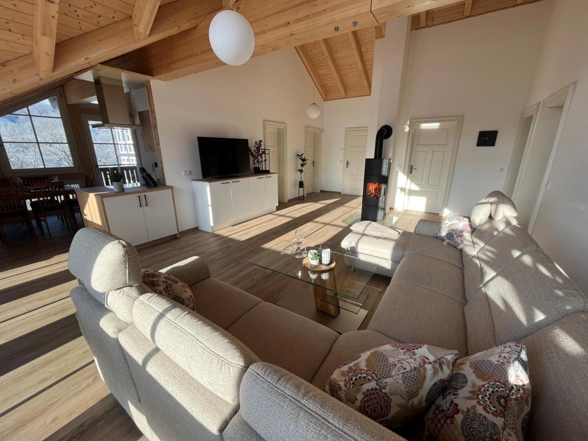 Ferienwohnung Blick Thyratal Obergeschoss Stolberg i. Harz Esterno foto