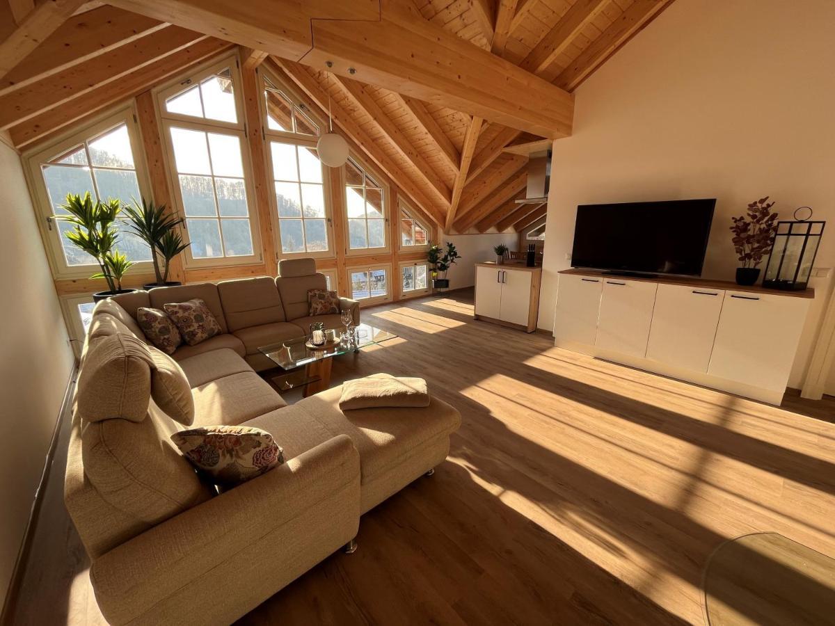 Ferienwohnung Blick Thyratal Obergeschoss Stolberg i. Harz Esterno foto