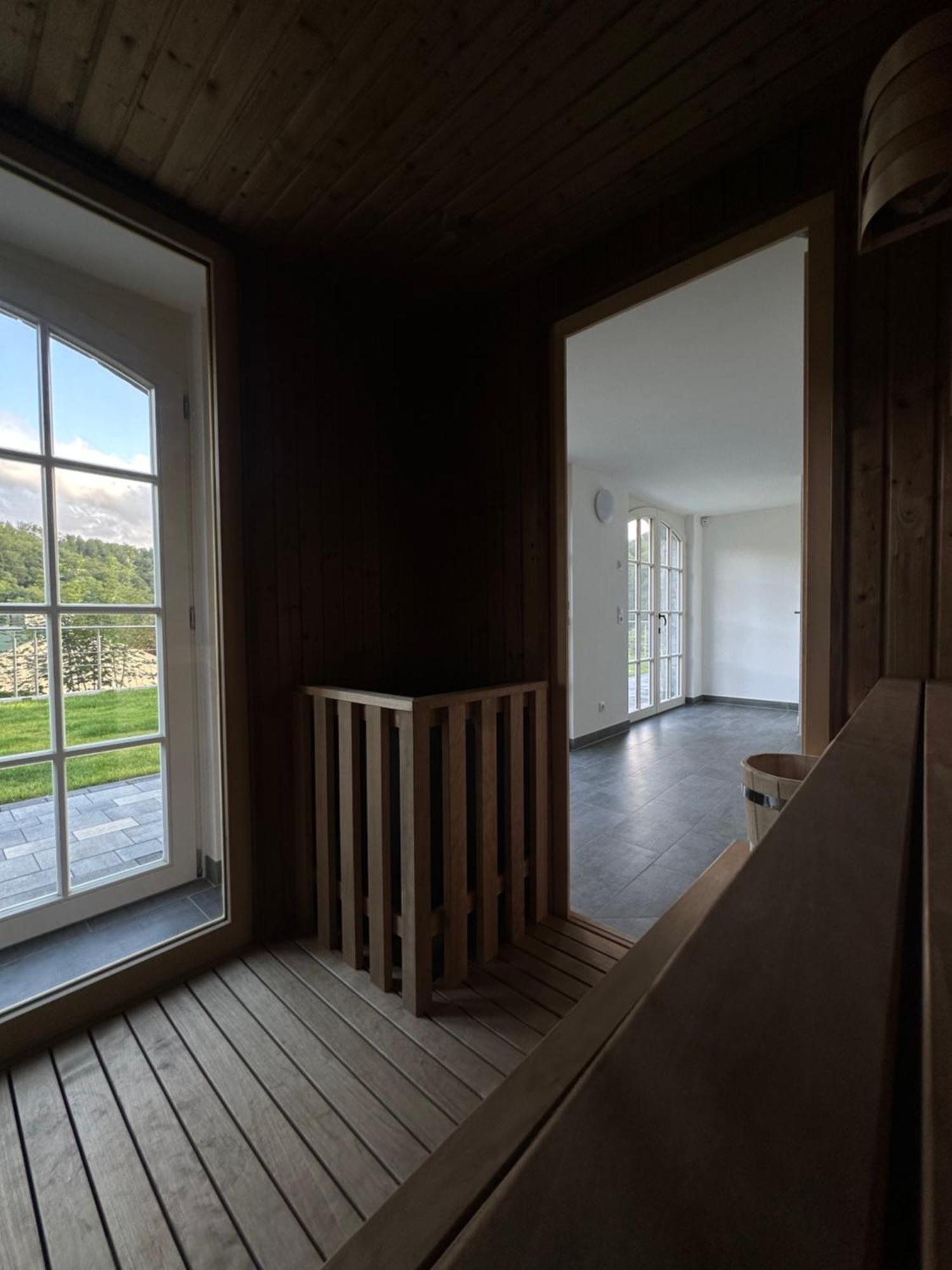 Ferienwohnung Blick Thyratal Obergeschoss Stolberg i. Harz Esterno foto